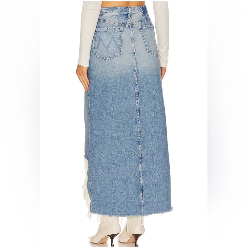 NWT MOTHER The Ditcher Maxi Super Fray in Ain’t My First Rodeo - Size 25 - Picture 2 of 5